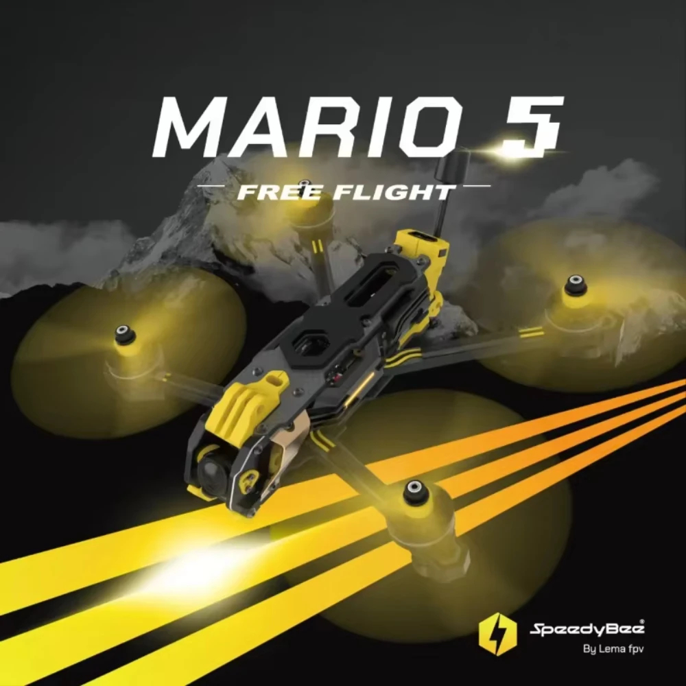 Speedybee Mario 5 O4 Frame Kit - Fpv Drone Kit recension och pris
