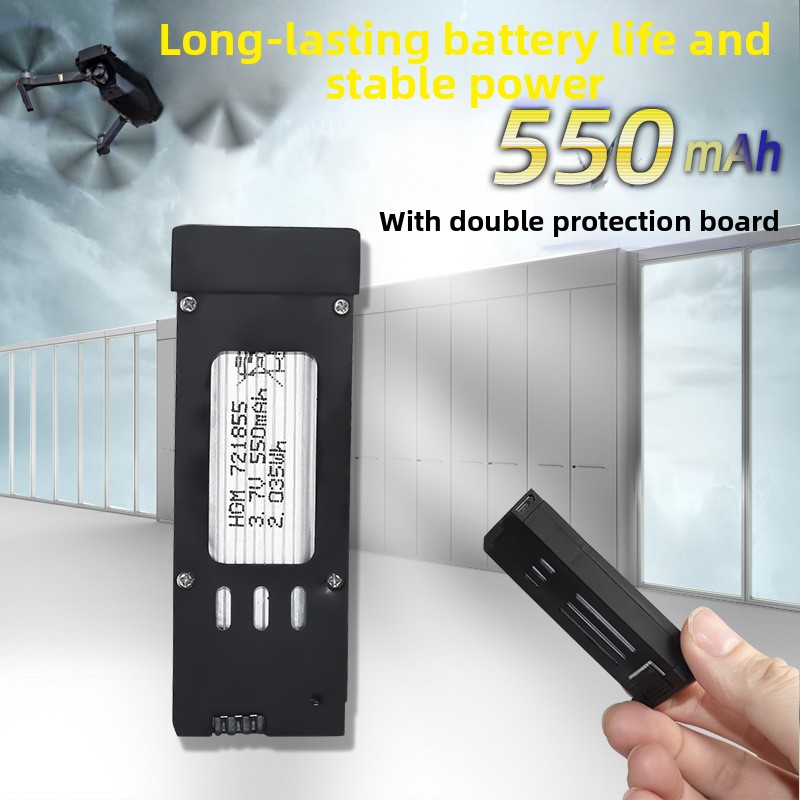 E58 3.7V 550mAh 721855 Drone l - Eachine Drone E58 recension och pris